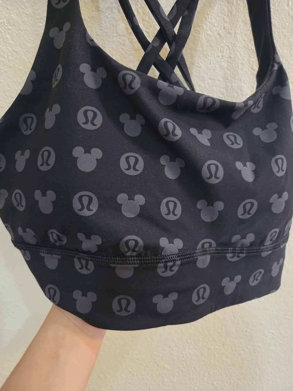 Lululemon x Disney Mickey Logo Energy Longline Sports Bra 10 - Picture 2 of 9